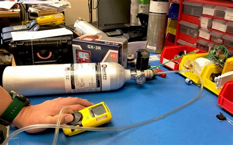 calibration and bump test gas bottle|calibration test for gas monitor.